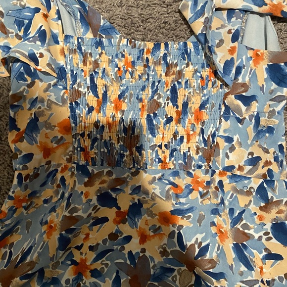Dry Goods Printed MIDI Button Down Dress - Picture 6 of 6